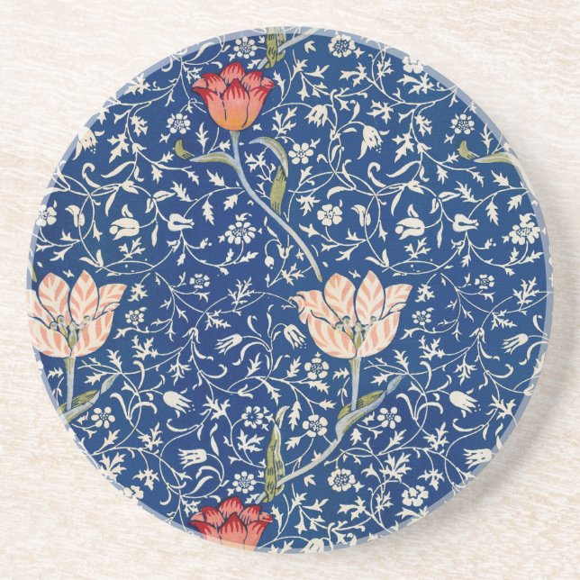 Porta-copos William Morris Medway Blue Floral (Frente)