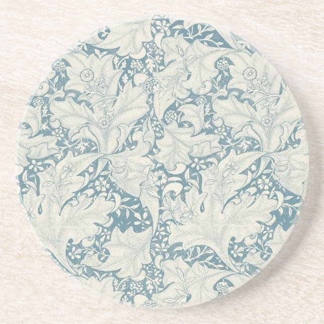 Porta-copos William Morris Wallflower Blue damask (Frente)