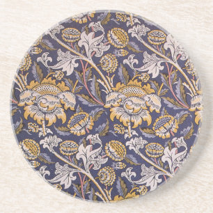 Porta-copos William Morris Wey Floral Wallpaper Design
