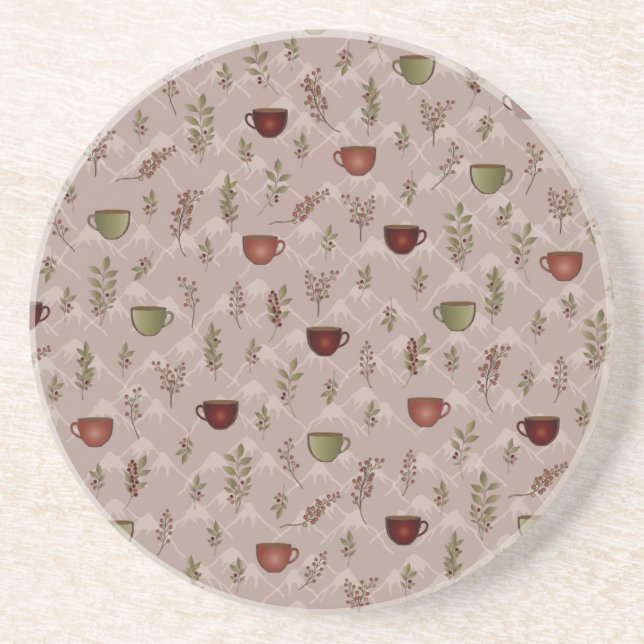 Porta-copos Winter Coffee Journey (Frente)