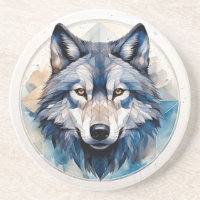 Wolf Aquoso Geométrico