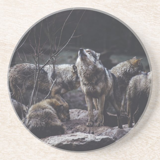 Porta copos Wolf Pack (Frente)