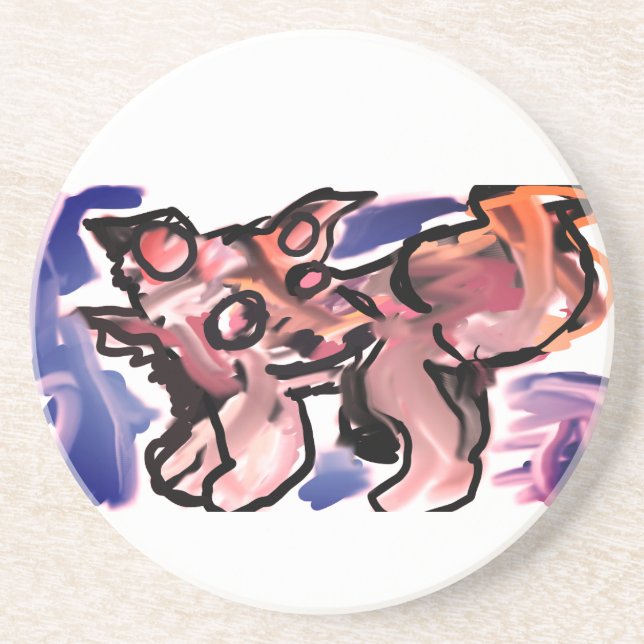 Porta-copos Wolf wild winter  (Frente)