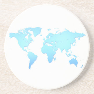 Porta-copos World Map