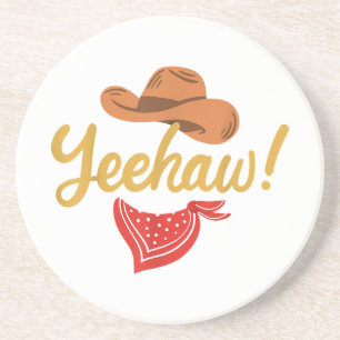 Porta-copos Yeehaw Cowboy Cowgirl Western Country Rodeo