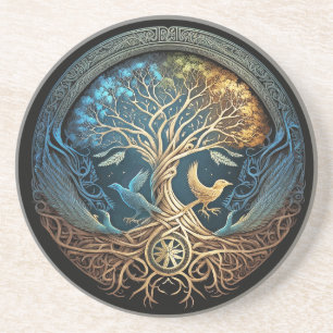 Porta-copos Yggdrasil Tree of Life