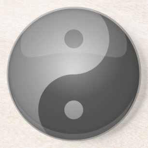 Porta-copos Yin yang
