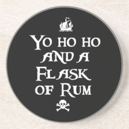Porta-copos Yo ho ho e o Flask of Rum, Pirate