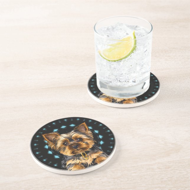 Porta-copos Yorkie (Lateral)