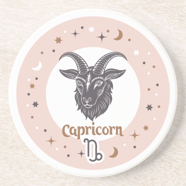 Porta-copos Zodiac - Sinal Capricórnio (Frente)
