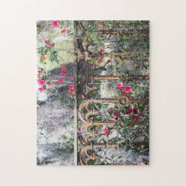 Porta de Ferro Histórica Savannah Quebra-cabeça