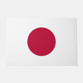 Porta de tapete com bandeira do Japão