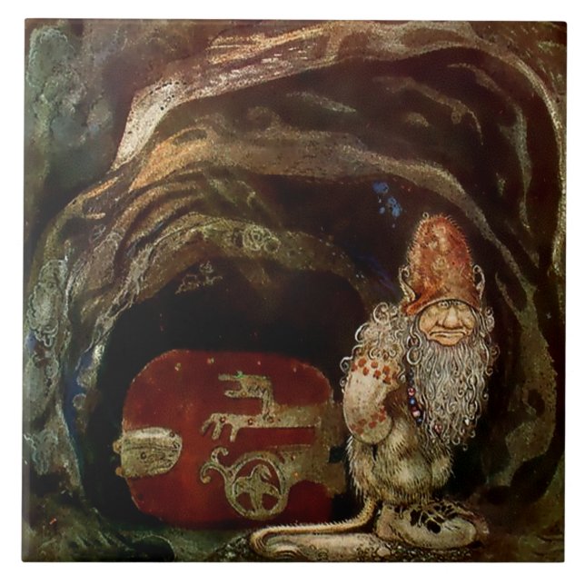 “Porta de Troll” por John Bauer (Frente)