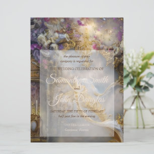 Porta Elegante Dourada, Texto Dourado