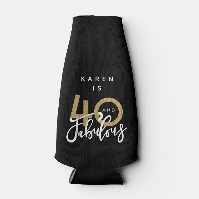 Porta-garrafa 40 e fabuloso (Frente)