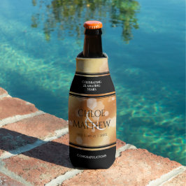 Porta-garrafa 7 22º aniversário do Casamento de Cobre