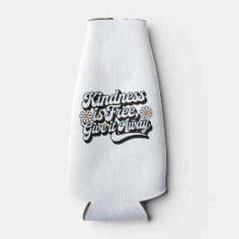 Porta-garrafa "A bondade é livre, dá-lhe saída"