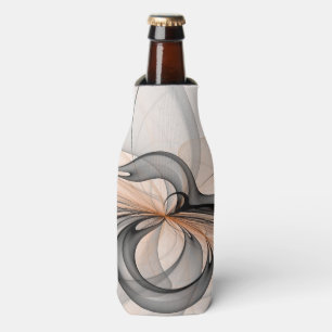 Porta-garrafa Abstrato Anthracite Cinza Siena Moderna Arte Fract