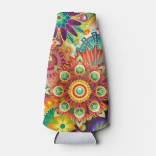 Porta-garrafa Abstrato vibrante