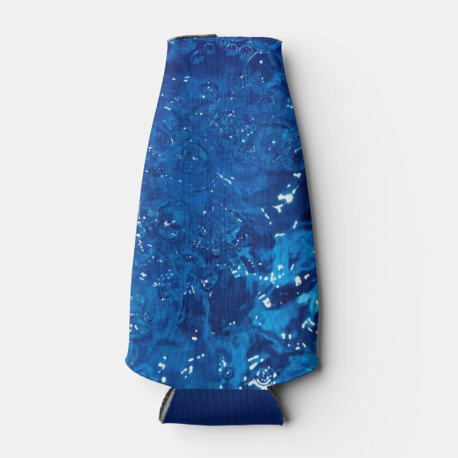 Porta-garrafa Água azul  (Frente)