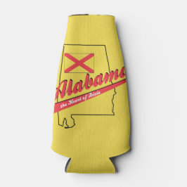 Porta-garrafa Alabama Coração de Dixie