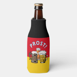 Porta-garrafa ALEMANHA FLAG Prost Cartoon Cheers Beers