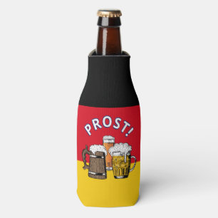 Porta-garrafa ALEMANHA FLAG Prost Cartoon Cheers Beers