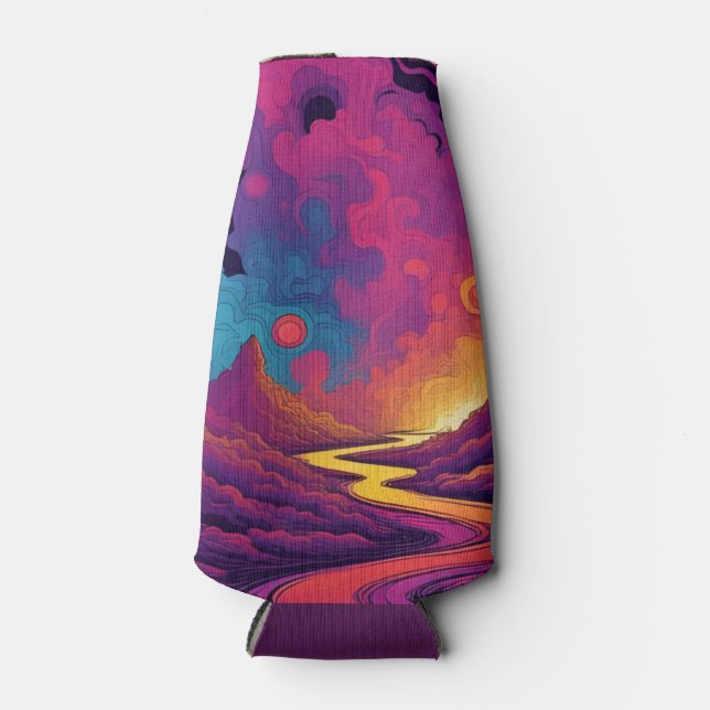 Porta-garrafa Alien Lands (Frente)