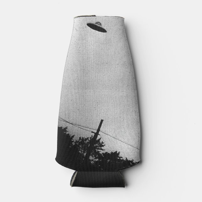 Porta-garrafa Alienígena de OVNInaves espaciais extraterrestres  (Frente)