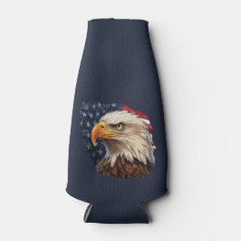 Porta-garrafa American Flag Bald Eagle