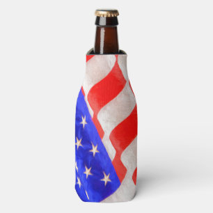 Porta-garrafa American Flag Bottle Cooler