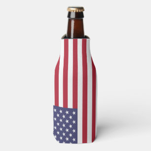 Porta-garrafa American United States USA Flag Bottle Can Cooler