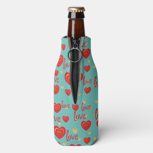 Porta-garrafa amor (traseira da garrafa)