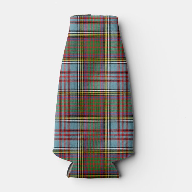 Porta-garrafa Anderson Scottish Clan Tartan - Padrão de Xadrez (Frente)