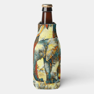 Porta-garrafa AnimalArt_Elephant_010