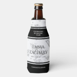 Porta-garrafa Aniversário de Casamento de Diamante 60º e 75º ani