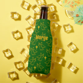 Porta-garrafa Anjos de Natal