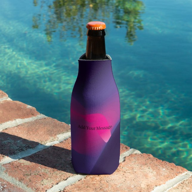 Porta-garrafa Arco-Íris - Frasco de cor (Piscina in situ)