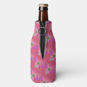 Porta-garrafa Arte Dragonfly (rosa)