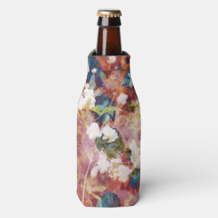 Porta-garrafa Arte legal, na moda do teste padrão de flor