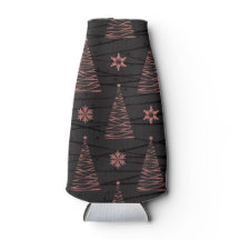 ÁRVORES E ESTRELAS DE NATAL PRETO E PINCO