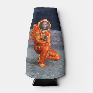 Porta-garrafa Astronauta Mars Space Explorer no Planeta de Alien
