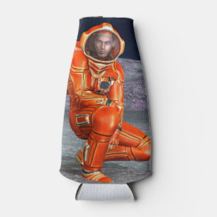 Porta-garrafa Astronauta Mars Space Explorer no Planeta de Alien