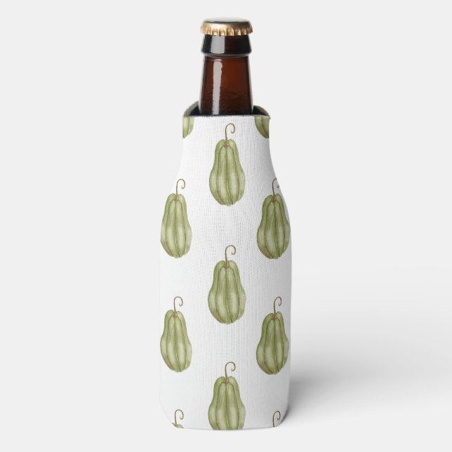 PORTA-GARRAFA AUTUMN GREEN GOURDS (Frente da Garrafa)