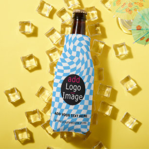 Porta-garrafa Azul do Verificador Comercial Personalizado Modern