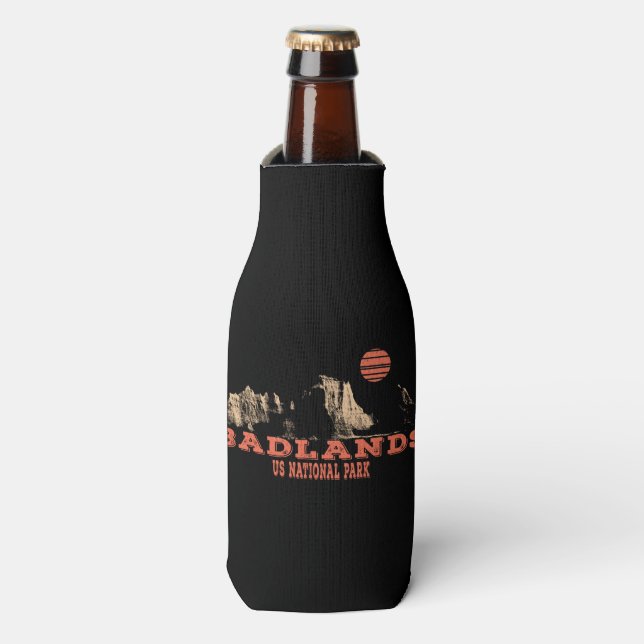 Porta-garrafa Badlands National Park South Dakota Cooler (Frente da Garrafa)