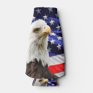Porta-garrafa Bandeira Bald-Eagle Americana