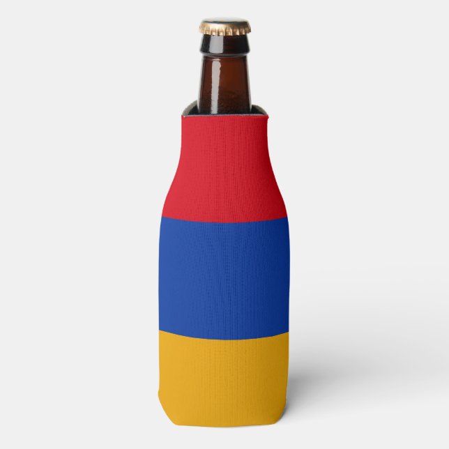 Porta-garrafa Bandeira da Armênia (Frente da Garrafa)