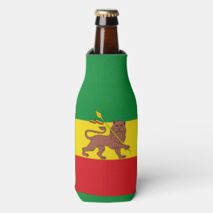 Porta-garrafa Bandeira etíope velha