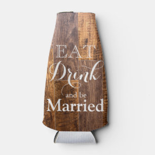 Porta-garrafa Beba e seja Feliz